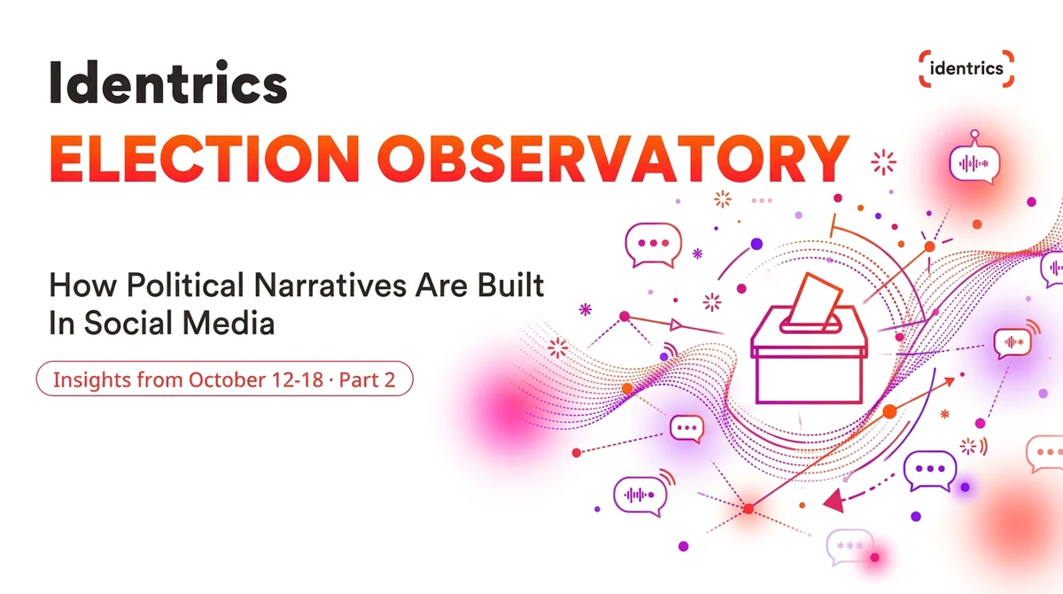 Identrics Presidential Election Observatory, Week 4, Part 2: 12-18 October 2026