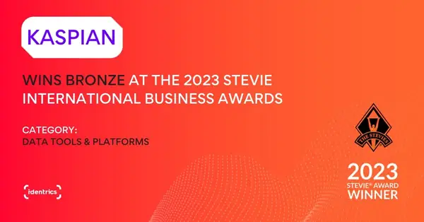 Identrics Won a Bronze Stevie Award